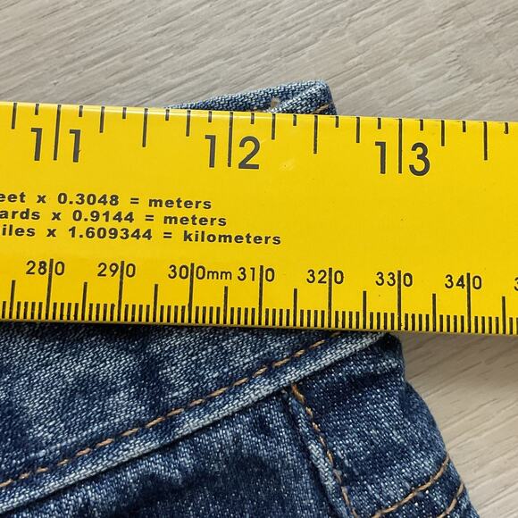 Authentic Brand Wrangler 20X Womens 5/6 x 36 Blue Jeans - Picture 7 of 9